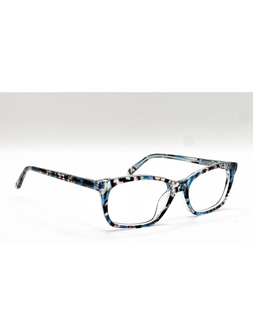 Bebe BB5145 400 Blue Floral Full Rim Authentic Eyeglass Frames 53-17-135